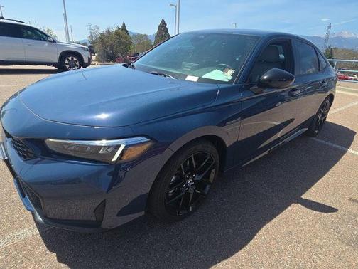 Blue Lagoon Pearl 2026 Honda Civic Hybrid Sport