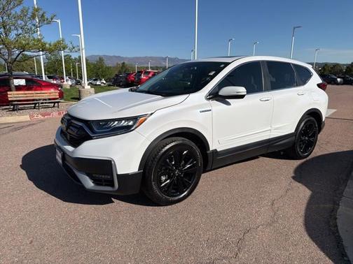 Platinum White Pearl 2022 Honda CR-V Hybrid
