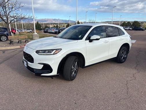 Platinum White Pearl 2023 Honda HR-V EX-L