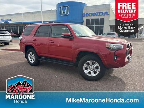 Barcelona Red Metallic 2021 Toyota 4Runner SR5 Premium