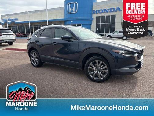 Deep Crystal Blue Mica 2024 Mazda CX-30 2.5 S Preferred Package