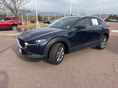 Deep Crystal Blue Mica 2024 Mazda CX-30 2.5 S Preferred Package