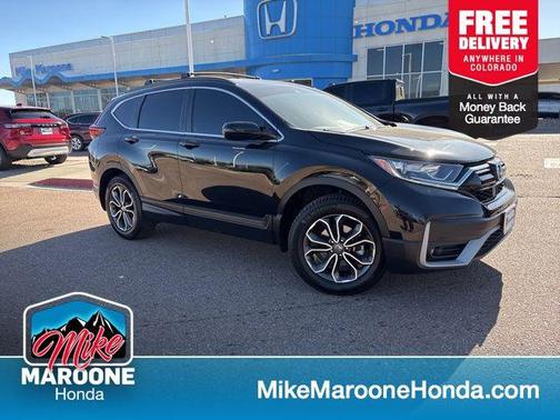 Crystal Black Pearl 2022 Honda CR-V AWD EX-L