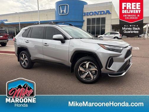 Silver Sky Metallic 2024 Toyota RAV4 Prime SE