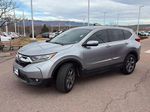 Lunar Silver Metallic 2019 Honda CR-V EX-L