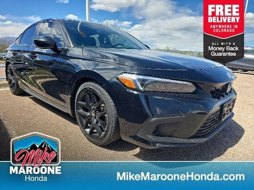 Crystal Black Pearl 2022 Honda Civic Sport