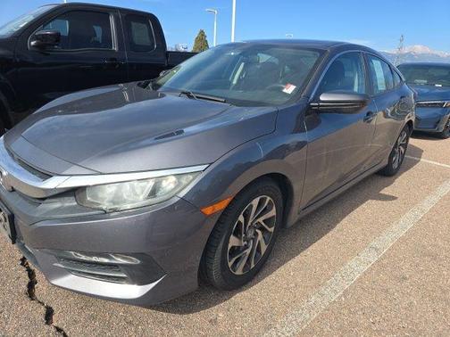 Modern Steel Metallic 2016 Honda Civic EX