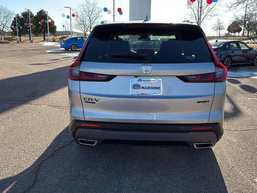 Solar Silver Metallic 2026 Honda CR-V Hybrid Sport-L AWD