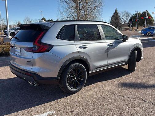 Solar Silver Metallic 2026 Honda CR-V Hybrid Sport-L AWD