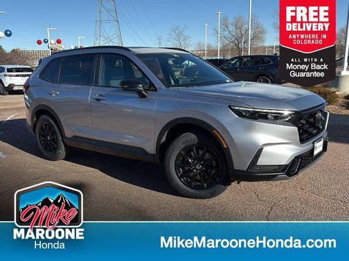 Solar Silver Metallic 2026 Honda CR-V Hybrid Sport-L AWD