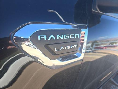 SHADOW BLACK 2020 Ford Ranger LARIAT