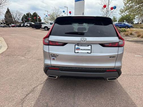 Solar Silver Metallic 2026 Honda CR-V Hybrid Sport-L AWD