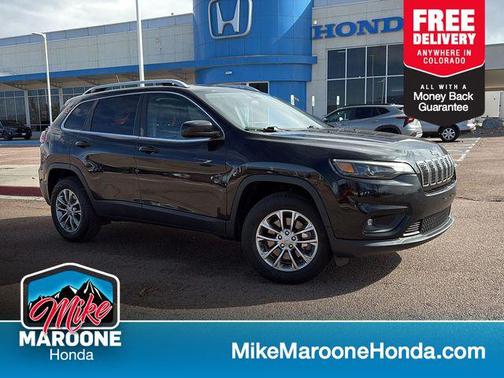 Diamond Black Crystal Pearlcoat 2019 Jeep Cherokee Latitude Plus