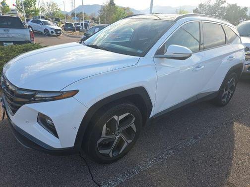 White Pearl 2024 Hyundai TUCSON Limited