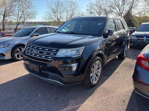 SHADOW BLACK 2016 Ford Explorer Limited