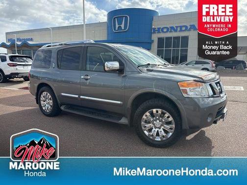 Gun Metallic 2015 Nissan Armada Platinum