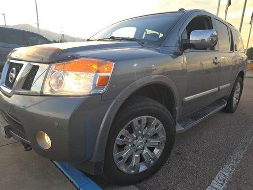 Gun Metallic 2015 Nissan Armada Platinum