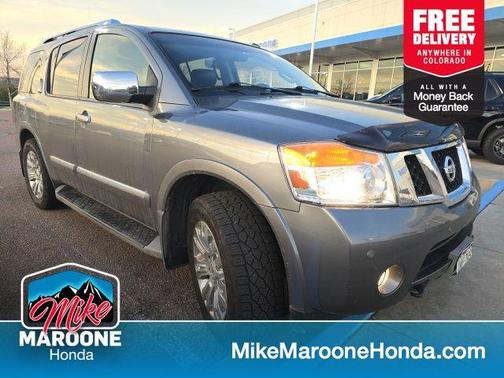 Gun Metallic 2015 Nissan Armada Platinum