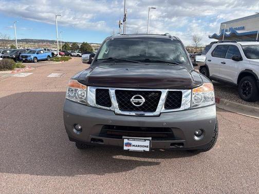 Gun Metallic 2015 Nissan Armada Platinum
