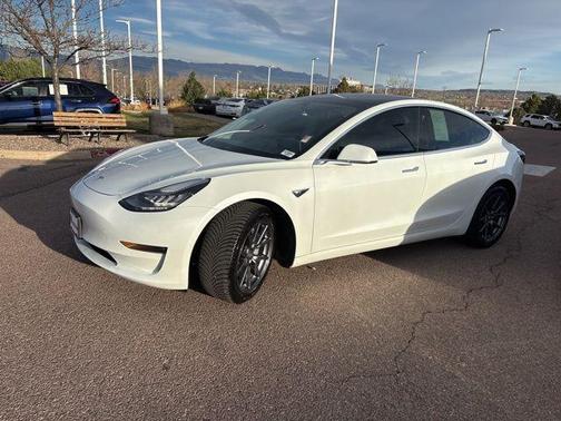 Pearl White Multi-Coat 2020 Tesla Model 3 Long Range