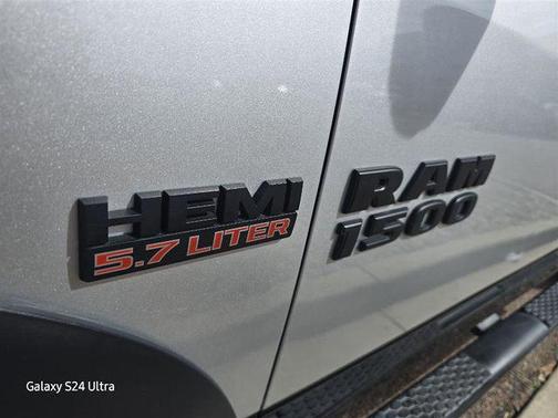 Bright Silver Metallic Clearcoat 2017 RAM 1500 Rebel