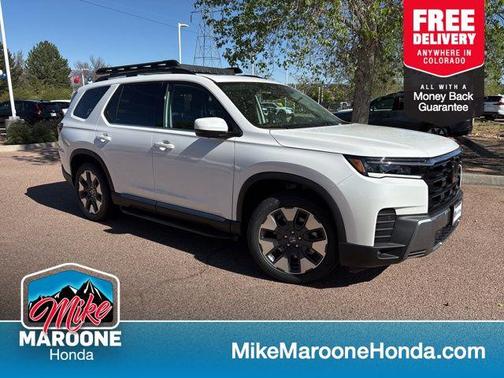 Platinum White Pearl 2026 Honda Pilot Elite