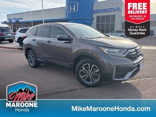 Gray 2022 Honda CR-V AWD EX