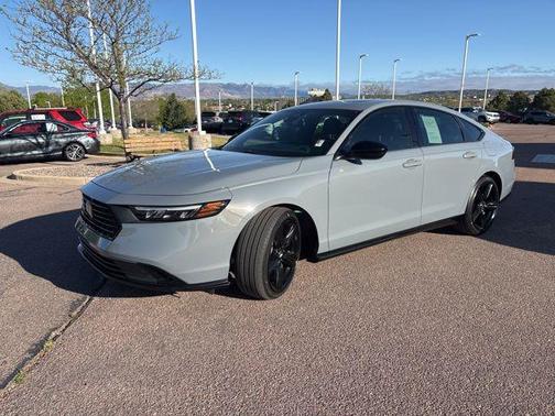 Urban Gray Pearl 2023 Honda Accord Hybrid Sport-L