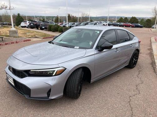 Solar Silver Metallic 2026 Honda Civic Sport