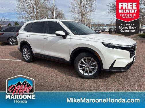 Platinum White Pearl 2026 Honda CR-V EX AWD