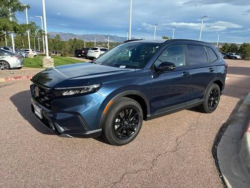 Canyon River Blue Metallic 2026 Honda CR-V Hybrid