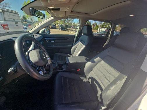 Platinum White Pearl 2023 Honda CR-V EX-L