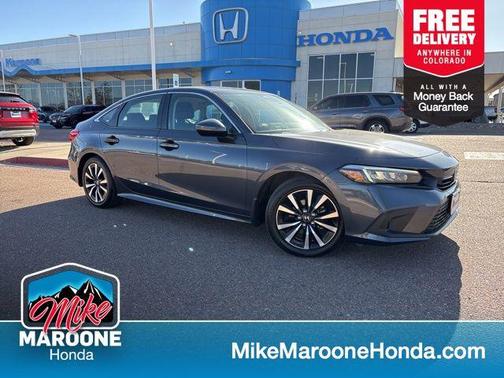 Meteorite Gray Metallic 2023 Honda Civic