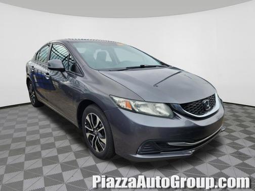 Gray 2013 Honda Civic EX