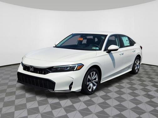 White 2026 Honda Civic LX