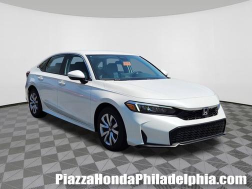 White 2026 Honda Civic LX