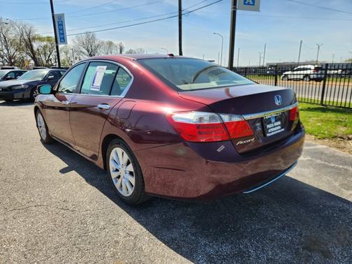 Burgundy 2013 Honda Accord EX-L