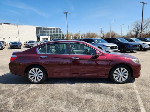 Burgundy 2013 Honda Accord EX-L
