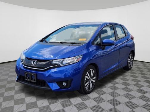 Blue 2016 Honda Fit EX