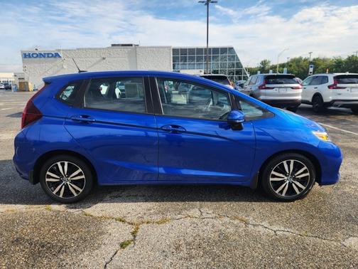 Blue 2019 Honda Fit EX