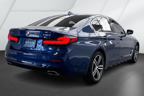 Phytonic Blue Metallic 2021 BMW 540 i xDrive