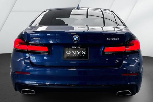 Phytonic Blue Metallic 2021 BMW 540 i xDrive