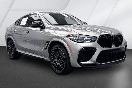 Gray Metallic 2023 BMW X6 M Base