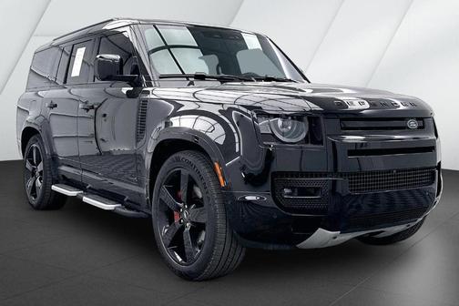 Santorini Black 2023 Land Rover Defender X
