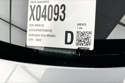 2026 BMW X3 30 xDrive