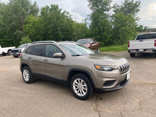 Light Brownstone Pearlcoat 2021 Jeep Cherokee Latitude