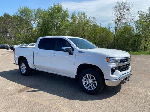 Summit White 2026 Chevrolet Silverado 1500 LT