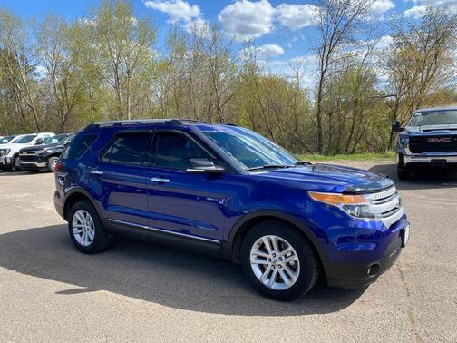 Blue Metallic 2014 Ford Explorer XLT