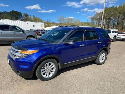 Blue Metallic 2014 Ford Explorer XLT