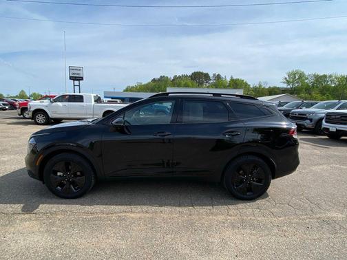 Ebony Black 2025 Kia Sportage X-Line